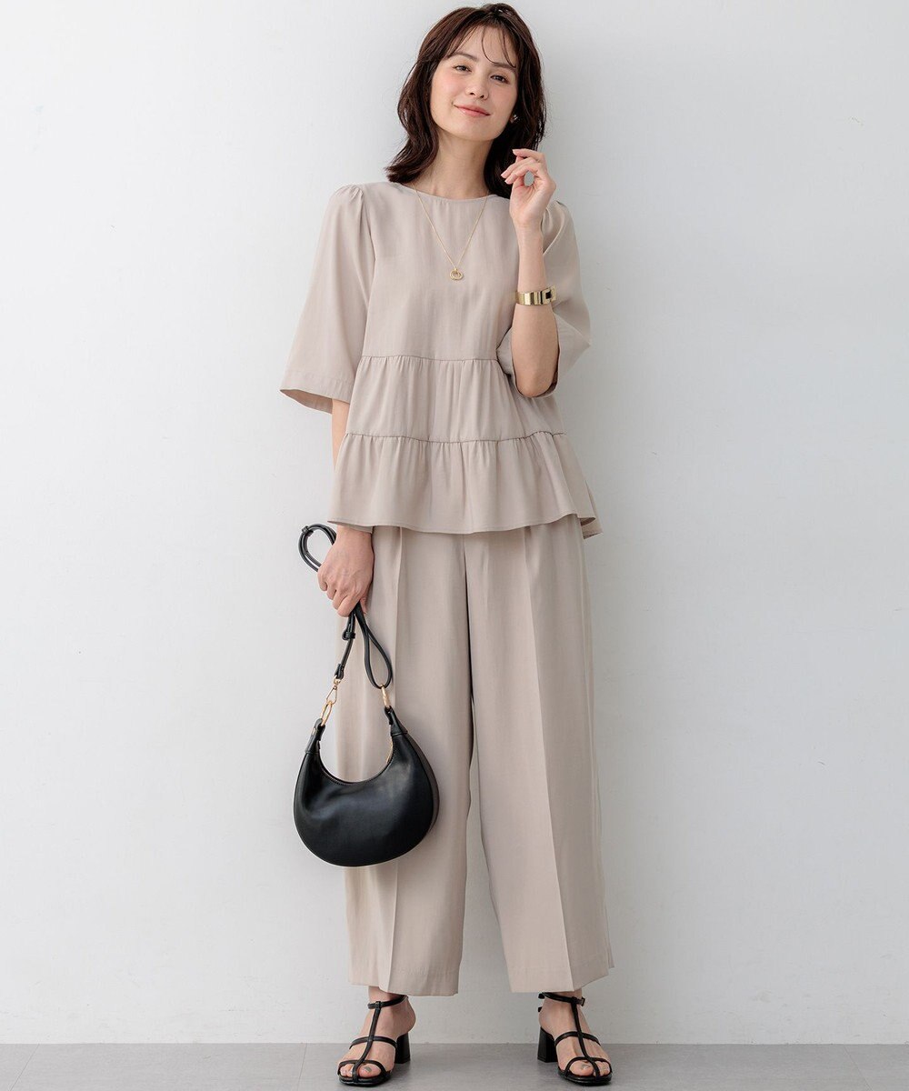 組曲 L 【先行予約】バウンディングシャーティング ブラウス 