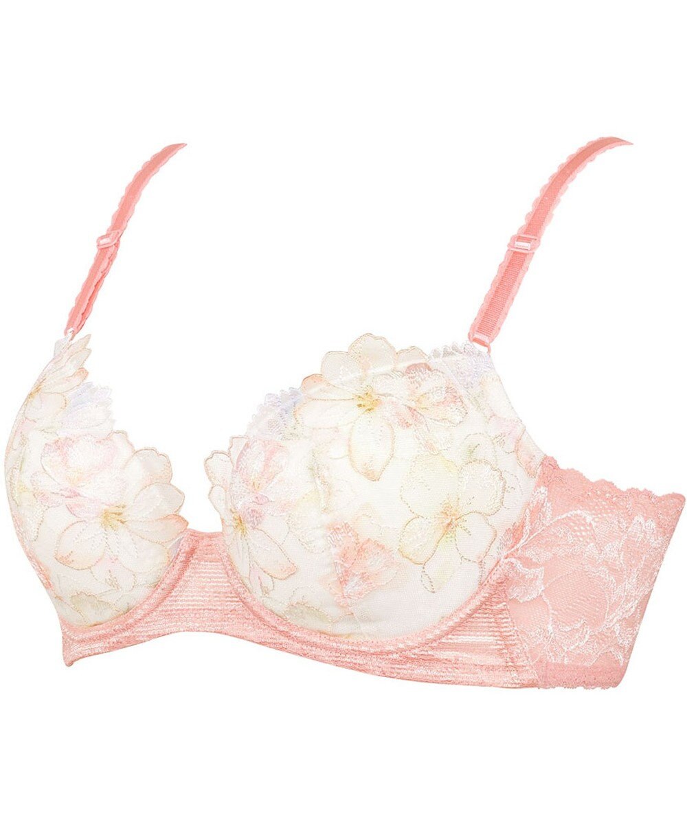 Wing ブラジャー 背中の段差をスムージング バストの脇流れをブロック 脇高設計(バック) 【後ろ姿きれいブラ】 ブラ KB2718 ウイング／ワコール 