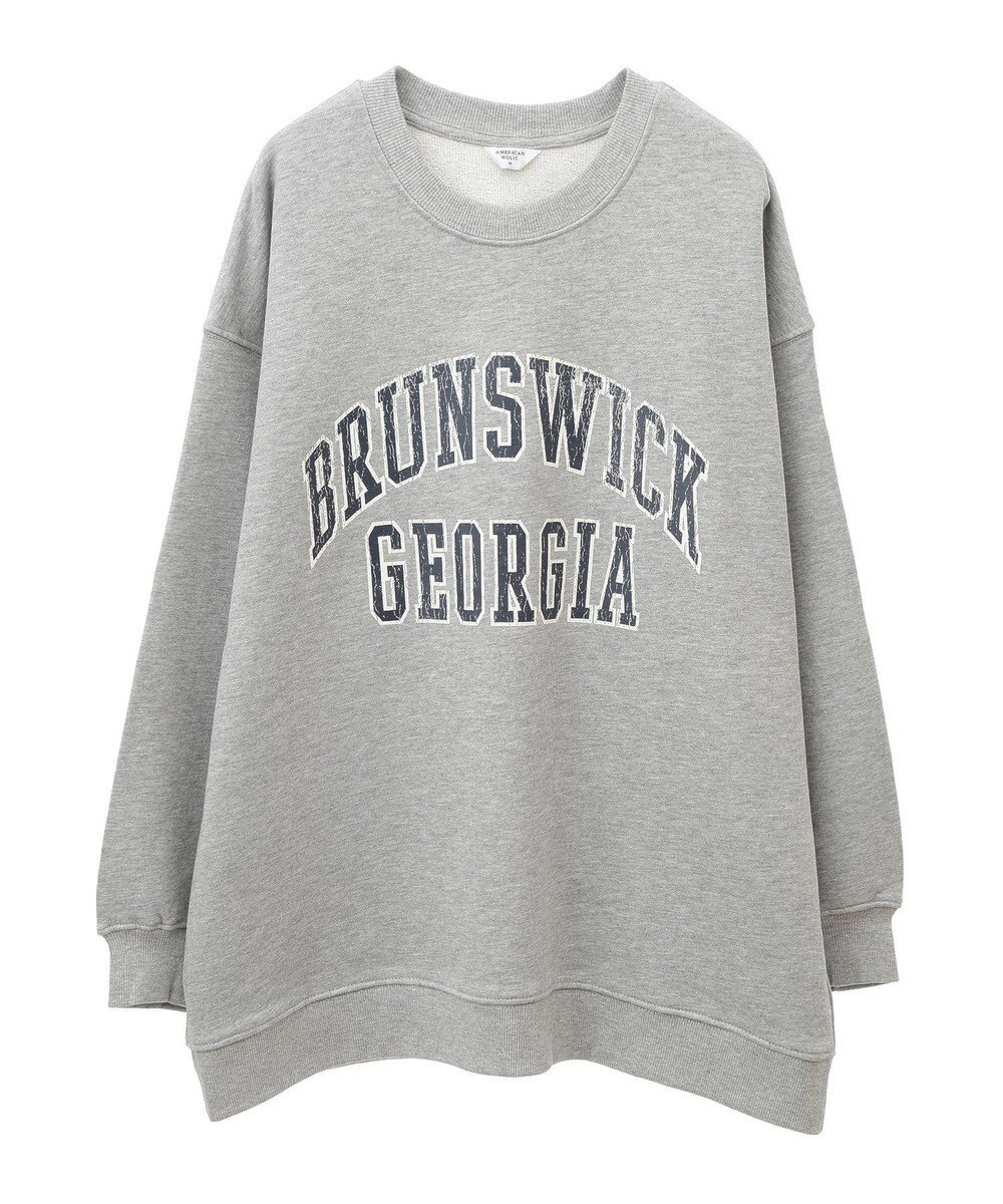 AMERICAN HOLIC ＢＲＵＮＳＷＩＣＫ　ＧＥＯＲＧＩＡ　ＢＩＧスウェット 