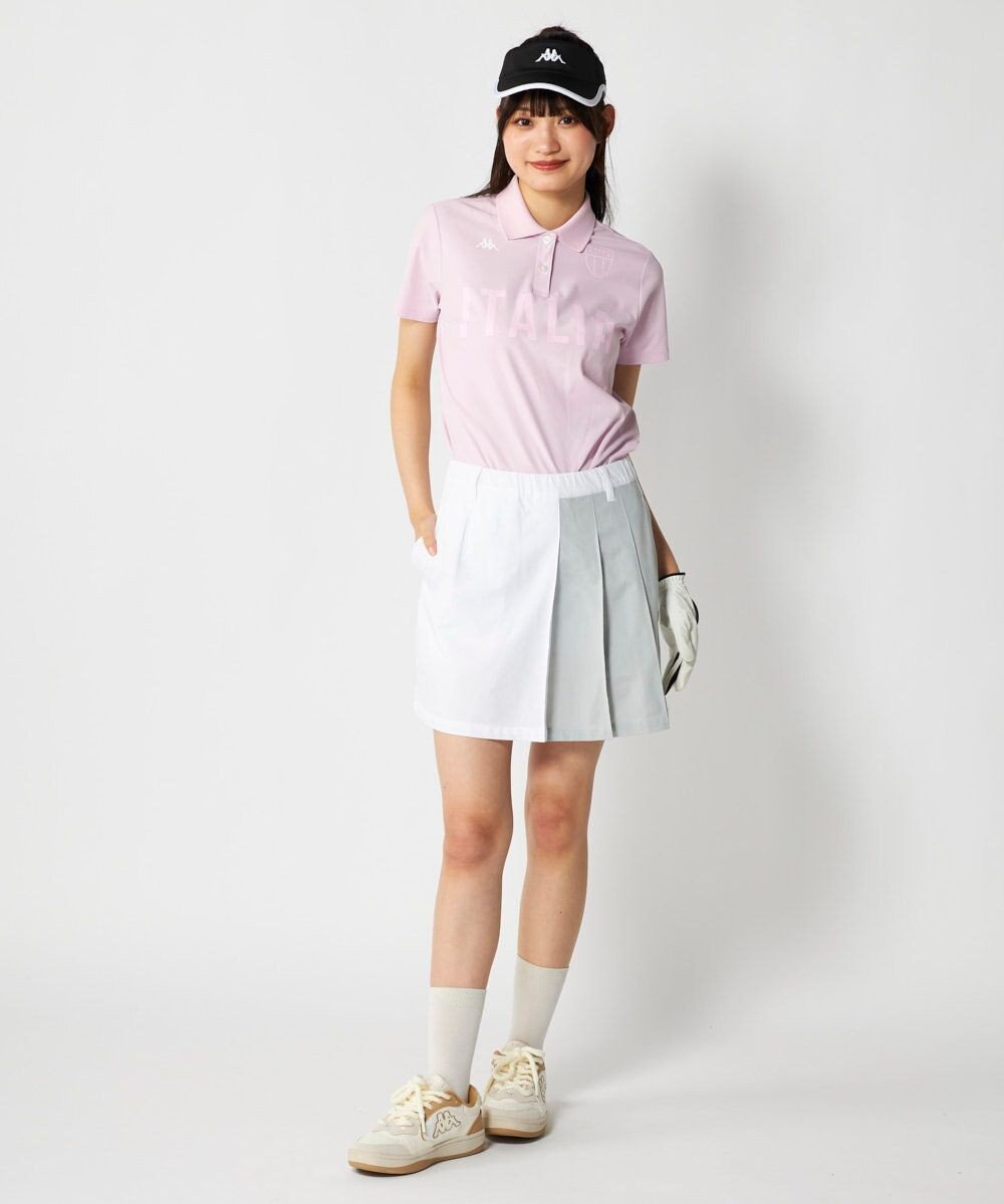 FILA GOLF／marie claire 【Kappa】ハーフプリーツスカート 