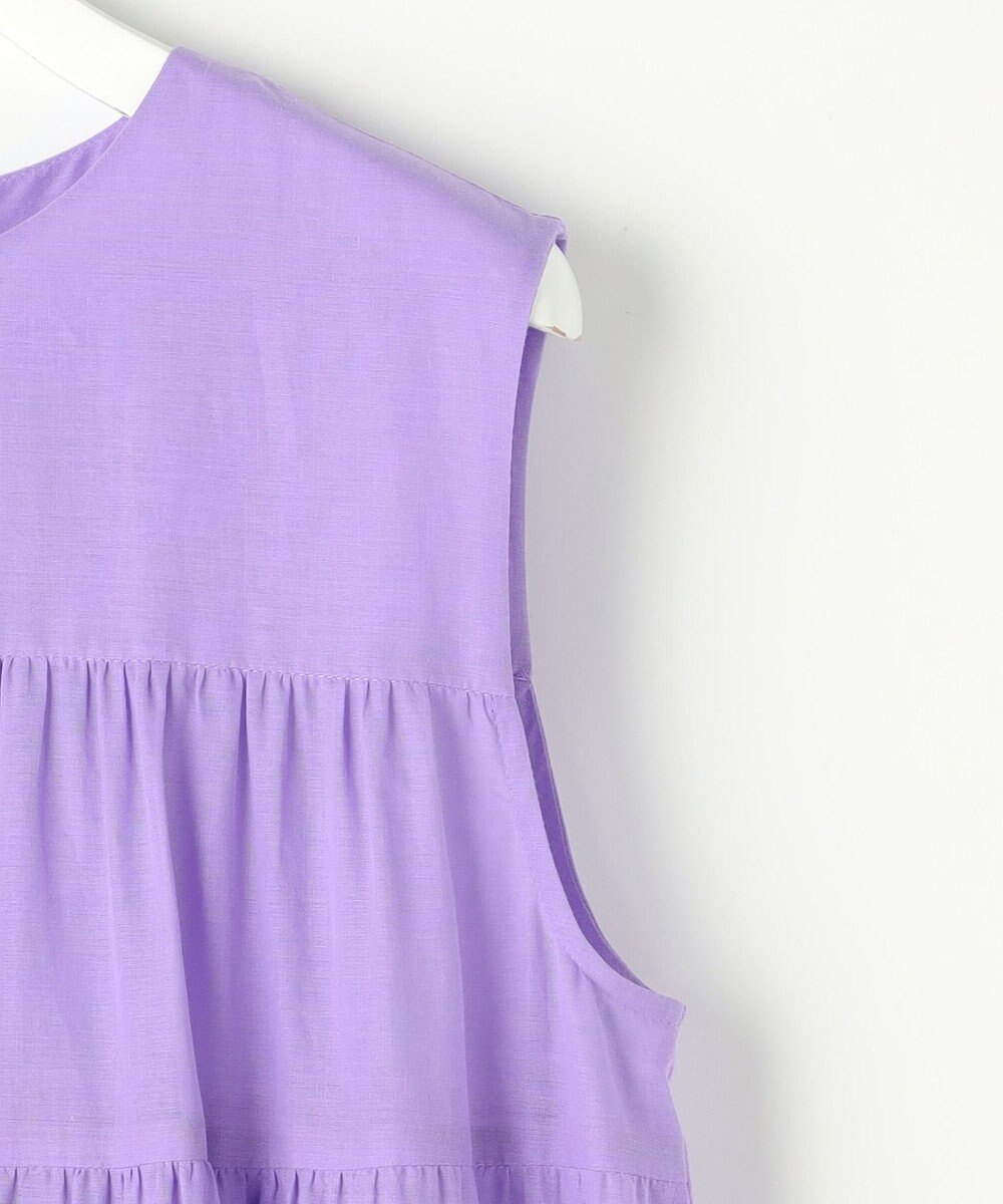 自由区 S コットンティアード ワンピース 