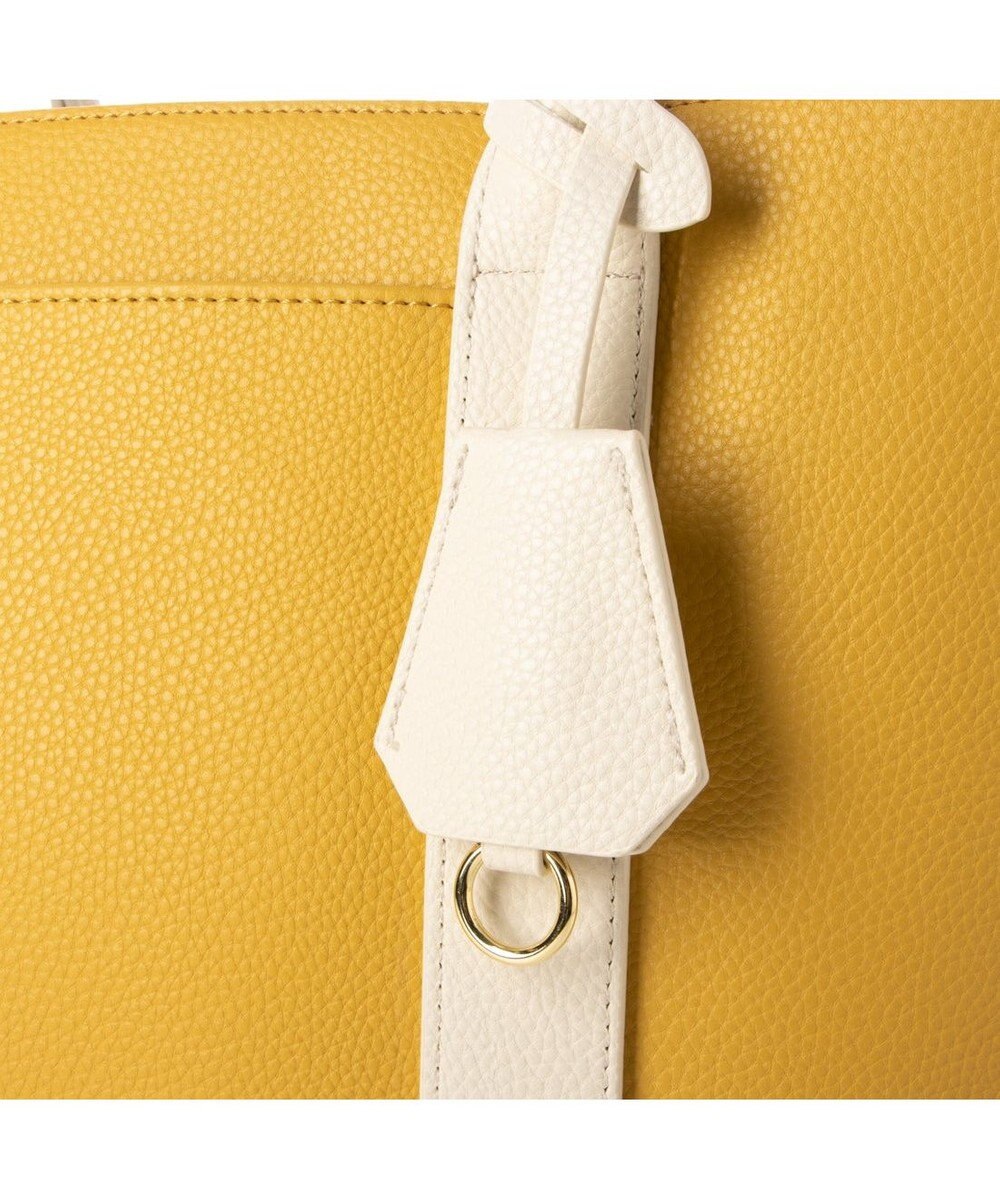 UNBILLION cachecache ショルダー付きパーテーション合成皮革トートL 