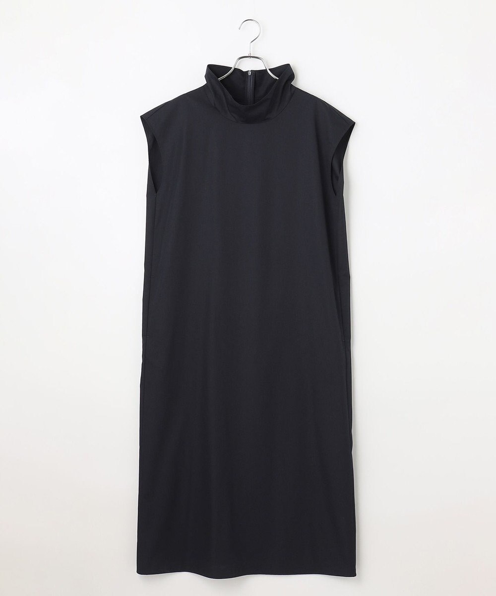 #Newans 【洗える】AMELIA / ハイネックナローシルエットワンピース 