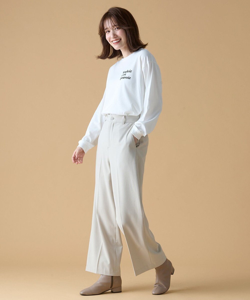 ANY L アソートロゴ長袖Ｔシャツ 