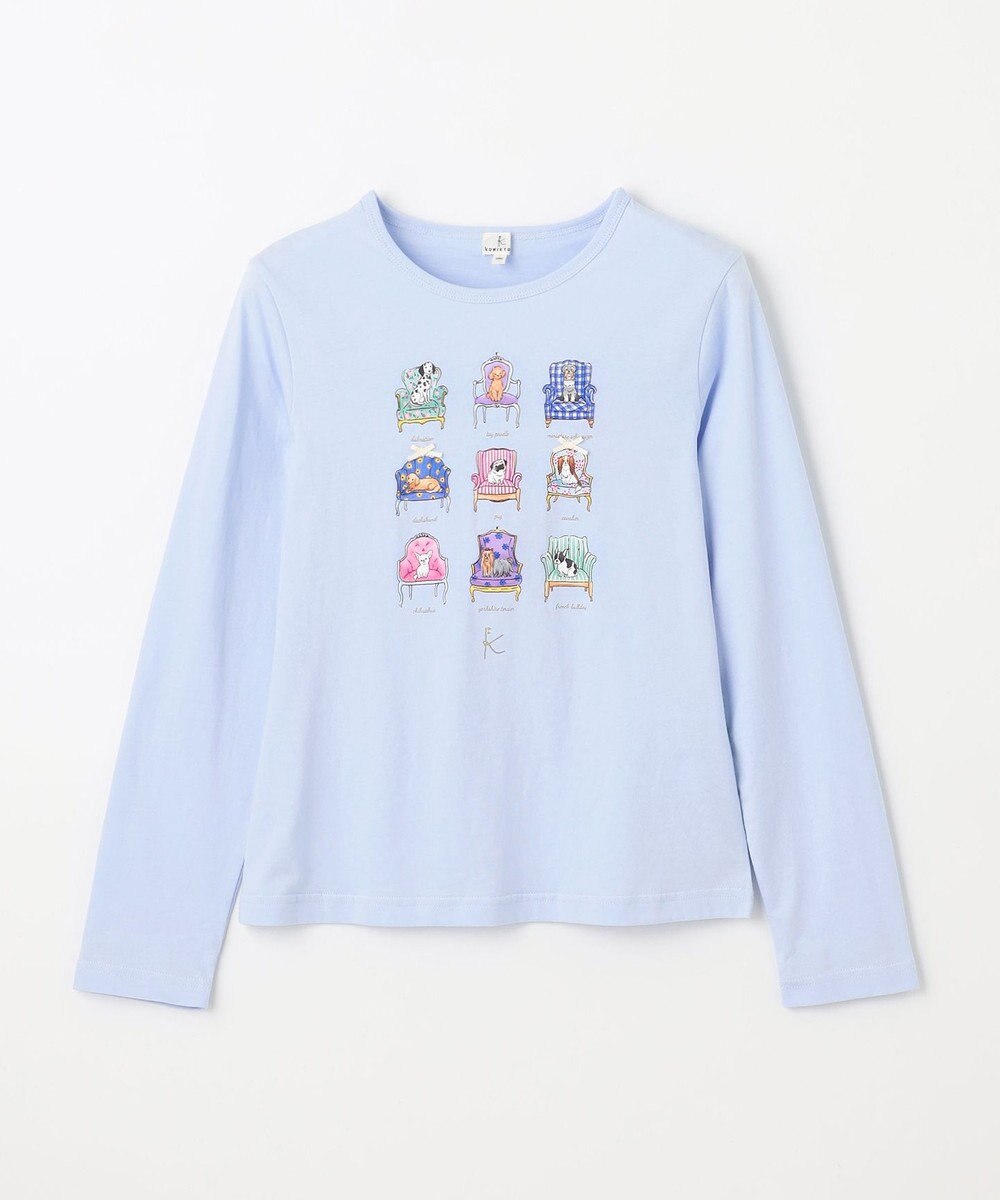 組曲 KIDS 【150-160㎝】アラカルトドッグ Tシャツ 