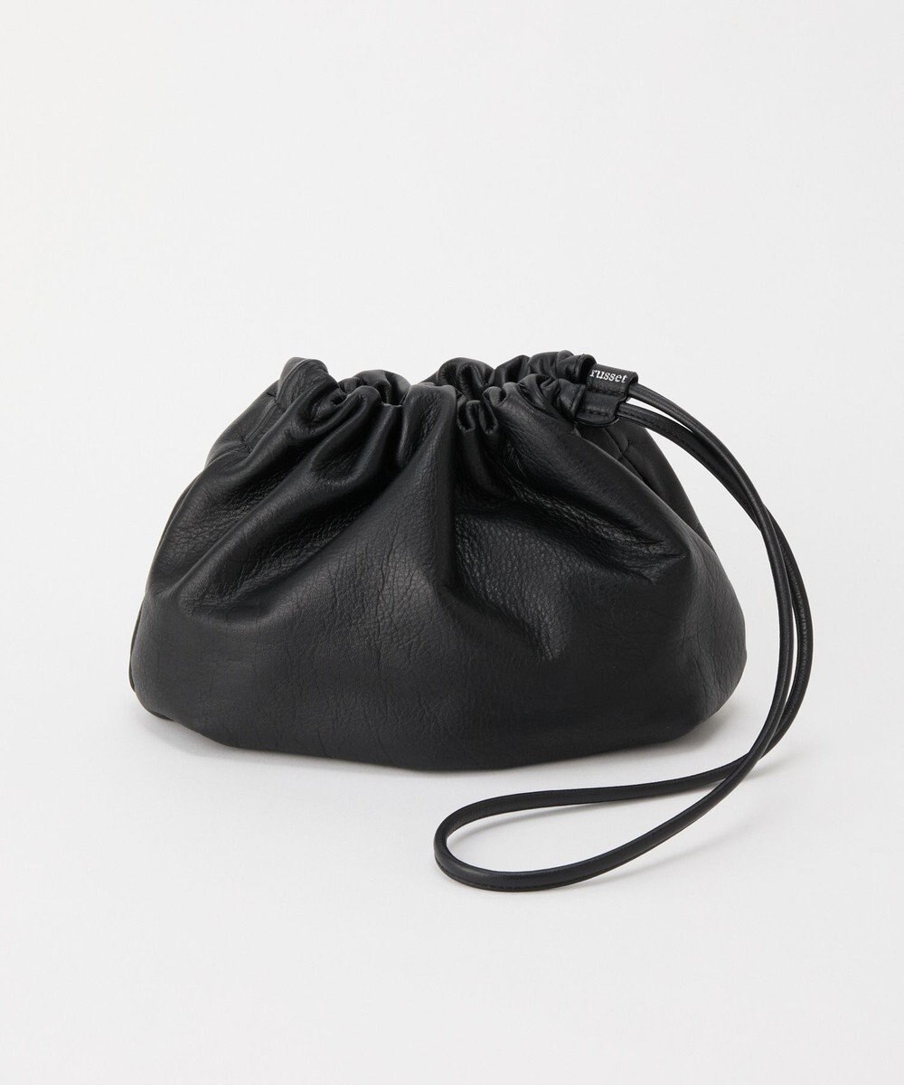 russet レザー巾着4WAYショルダーバッグ(CE-1454) 