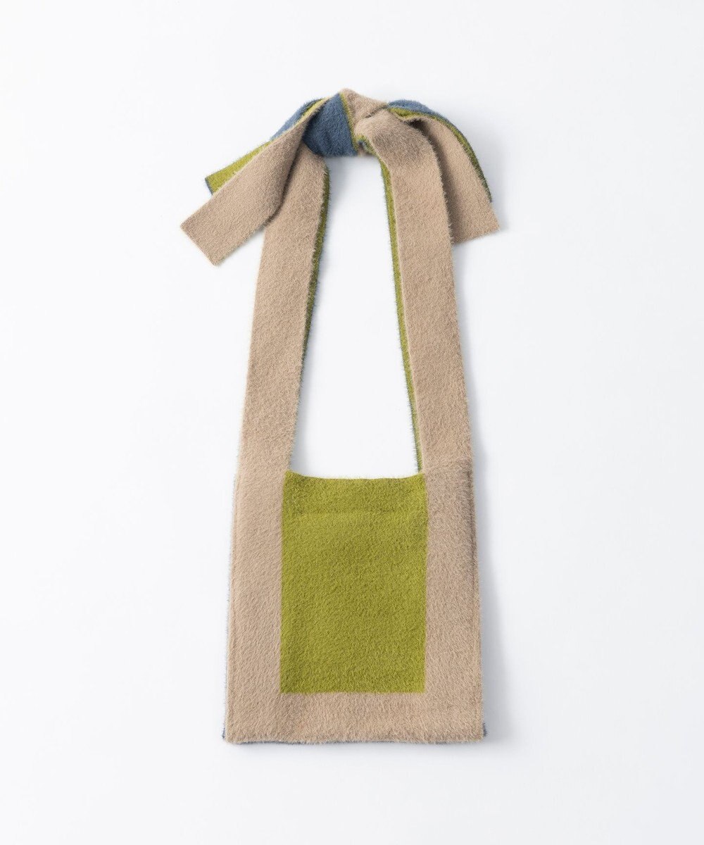 TRICOTE シャギーアレンジノットバッグ 
