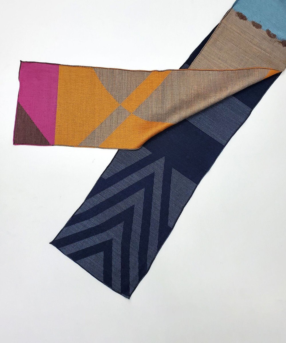 POLS ウールレイヤーストール 