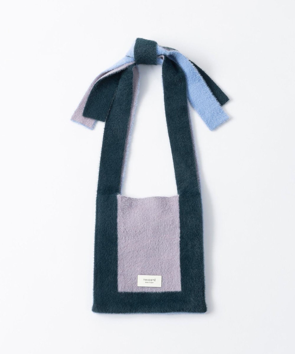 TRICOTE シャギーアレンジノットバッグ 