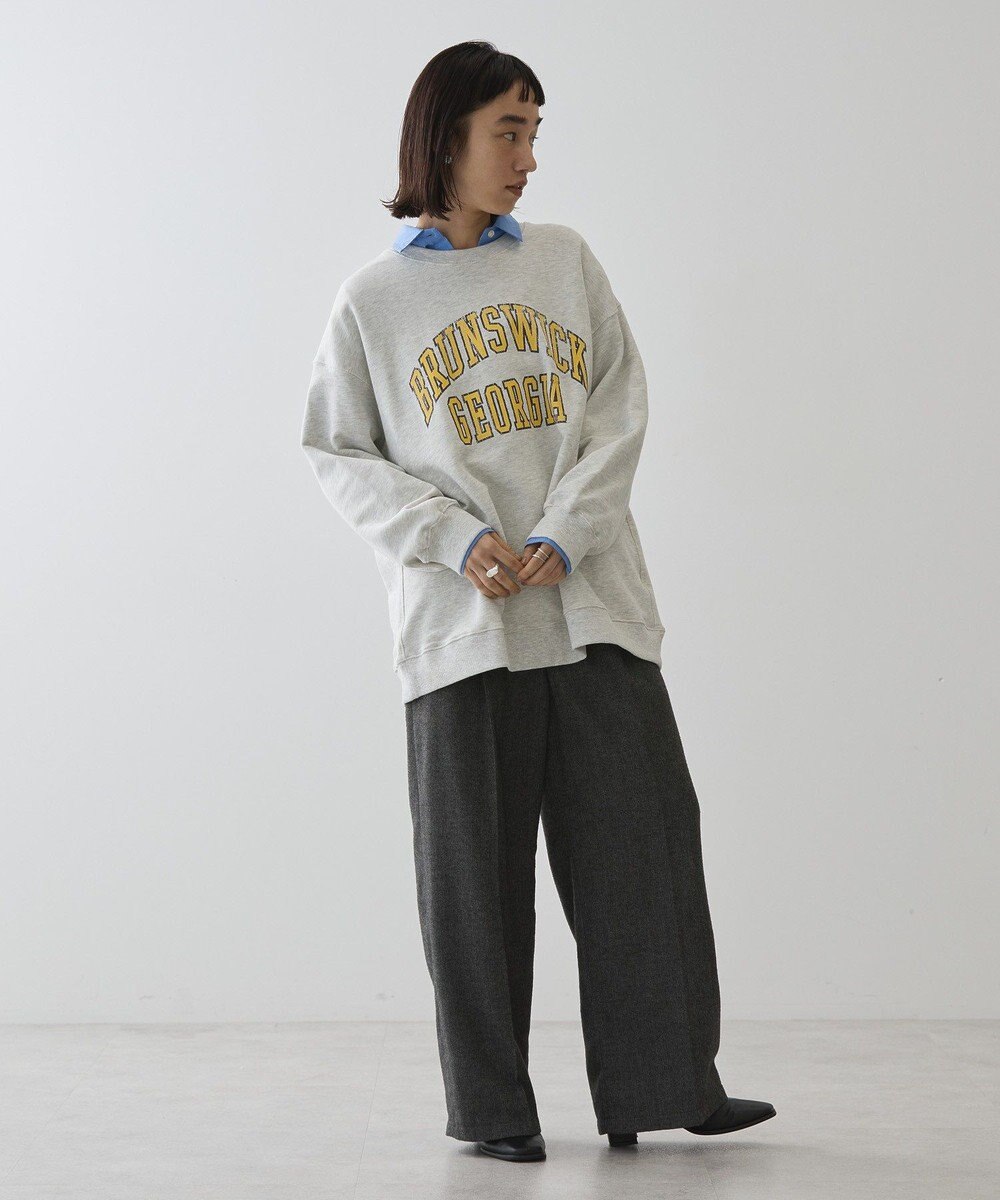 AMERICAN HOLIC ＢＲＵＮＳＷＩＣＫ　ＧＥＯＲＧＩＡ　ＢＩＧスウェット 