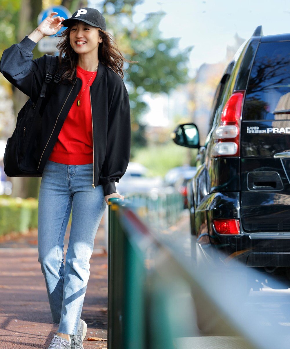 UNFILO UVモイストフレアースリーブニット 