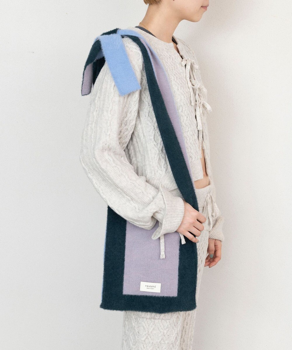 TRICOTE シャギーアレンジノットバッグ 