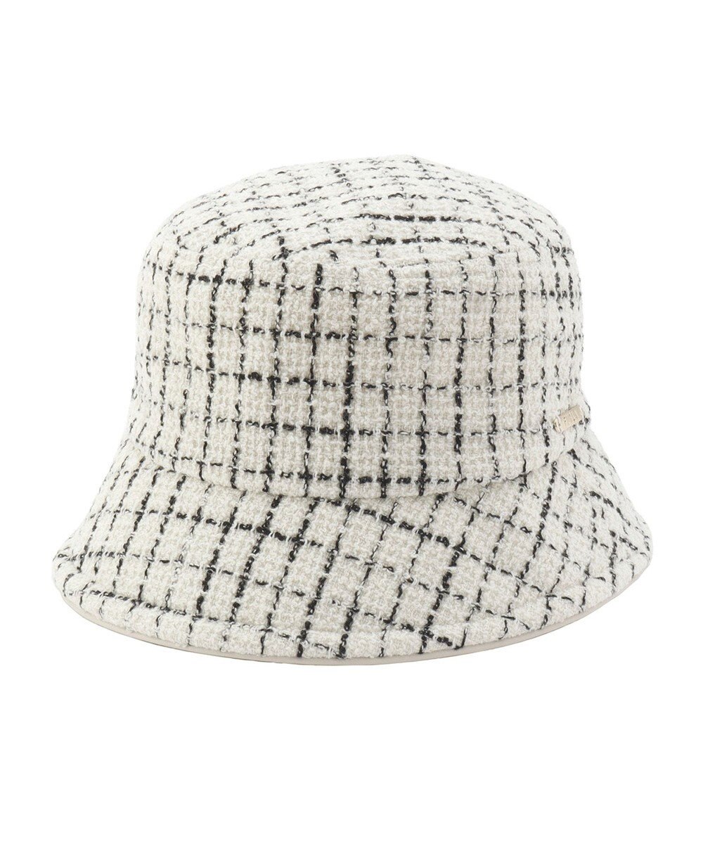 MOONBAT FURLA 【日本製】チェックツイード バケットハット 