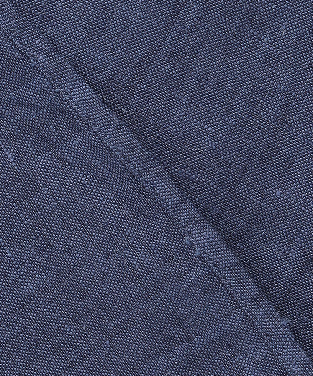 J.PRESS MEN オープンカラーリネンパッチシャツ 