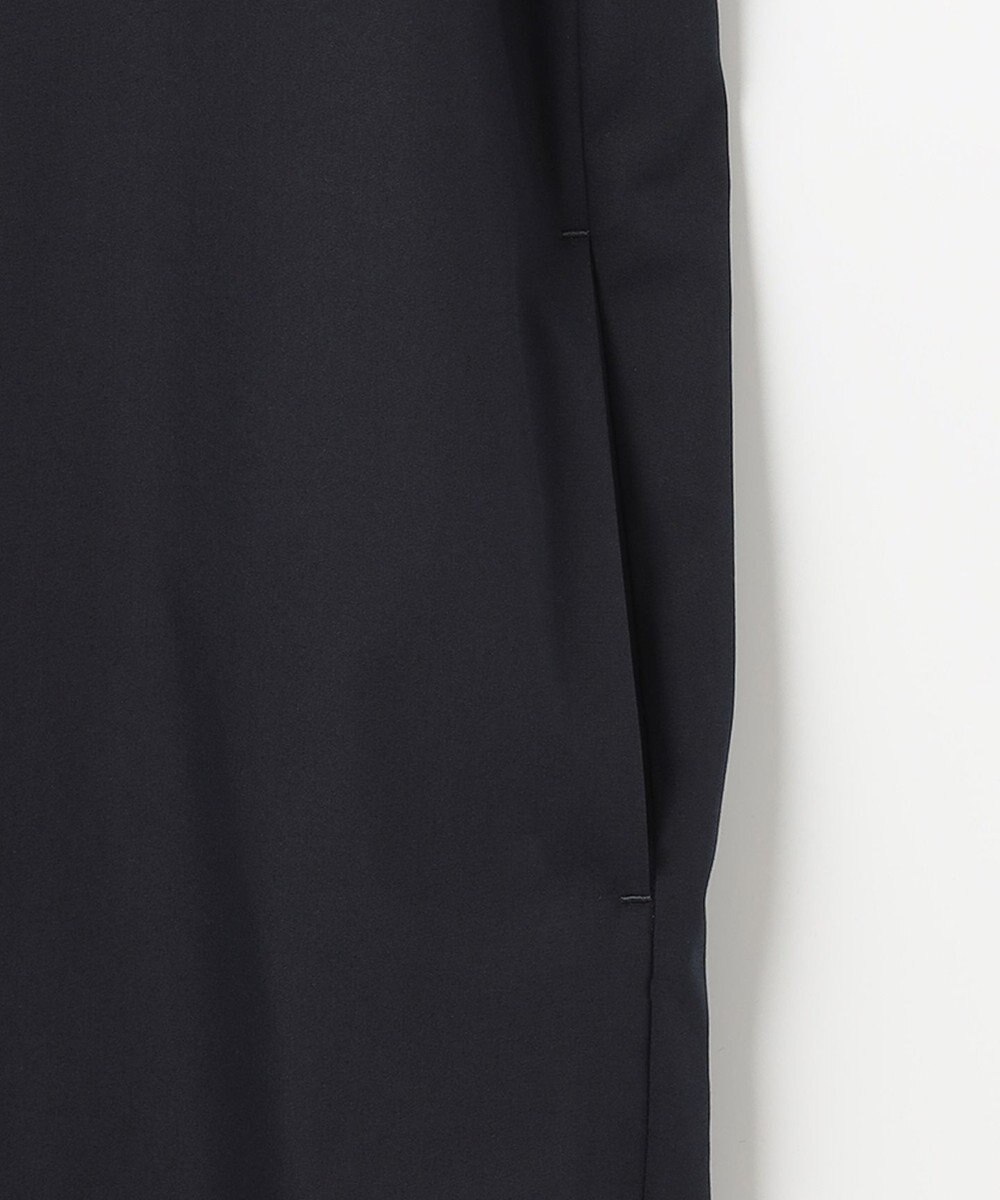 #Newans 【洗える】AMELIA / ハイネックナローシルエットワンピース 