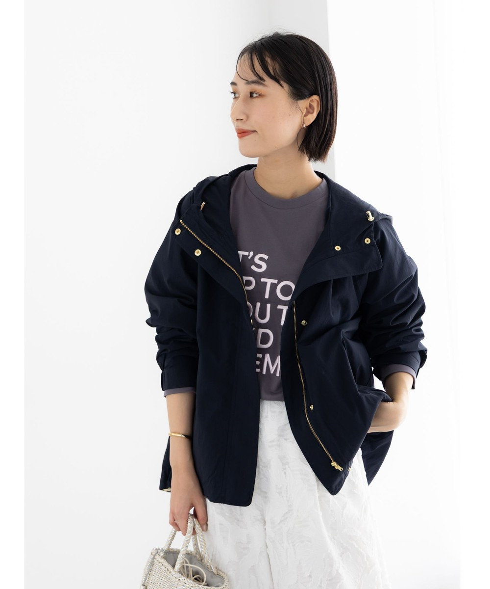 Te chichi ナイロンマウンテンパーカー 