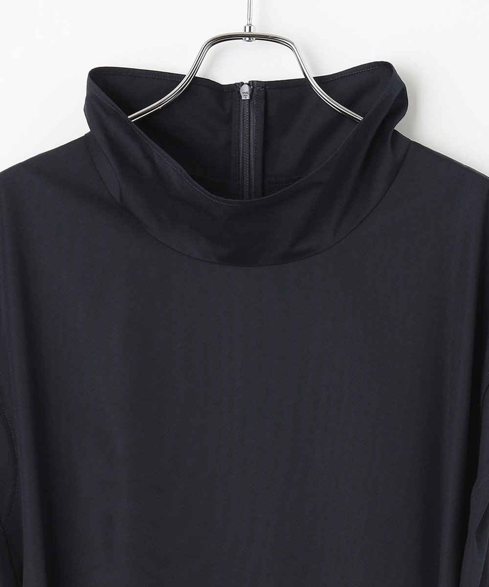 #Newans 【洗える】AMELIA / ハイネックナローシルエットワンピース 