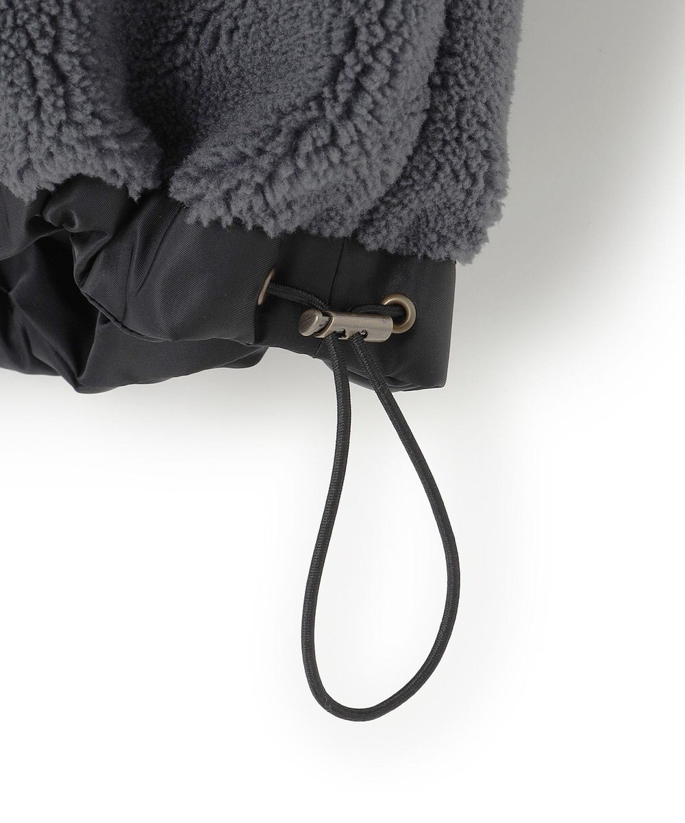 23区 S 【SLOW/一部店舗限定】リバーシブルボアコンビ ブルゾン 