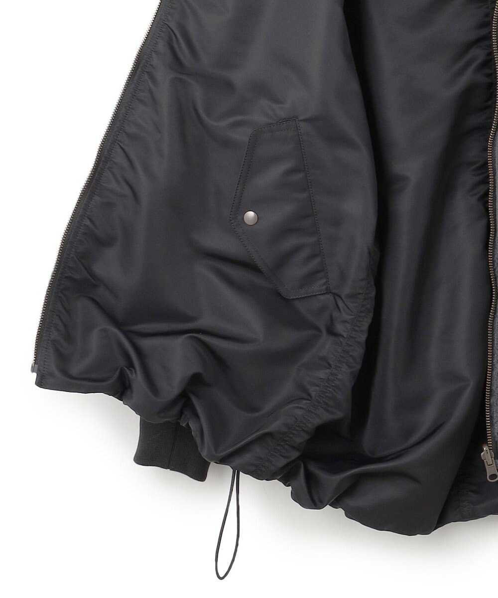 23区 S 【SLOW/一部店舗限定】リバーシブルボアコンビ ブルゾン 