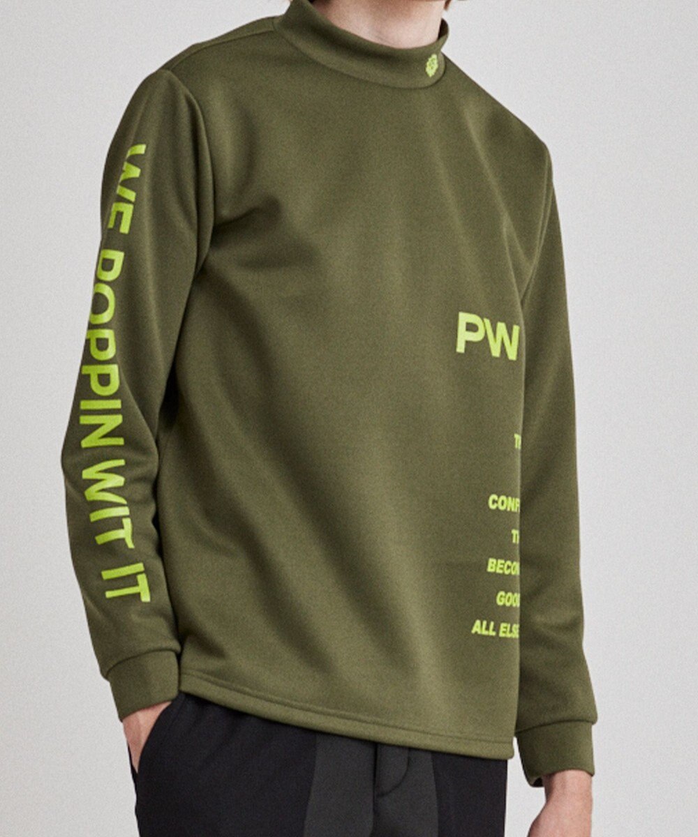 PW CIRCULUS 【ストレッチ / 快適 / 一枚でサマになる】【MEN】NEW ロゴモック T 