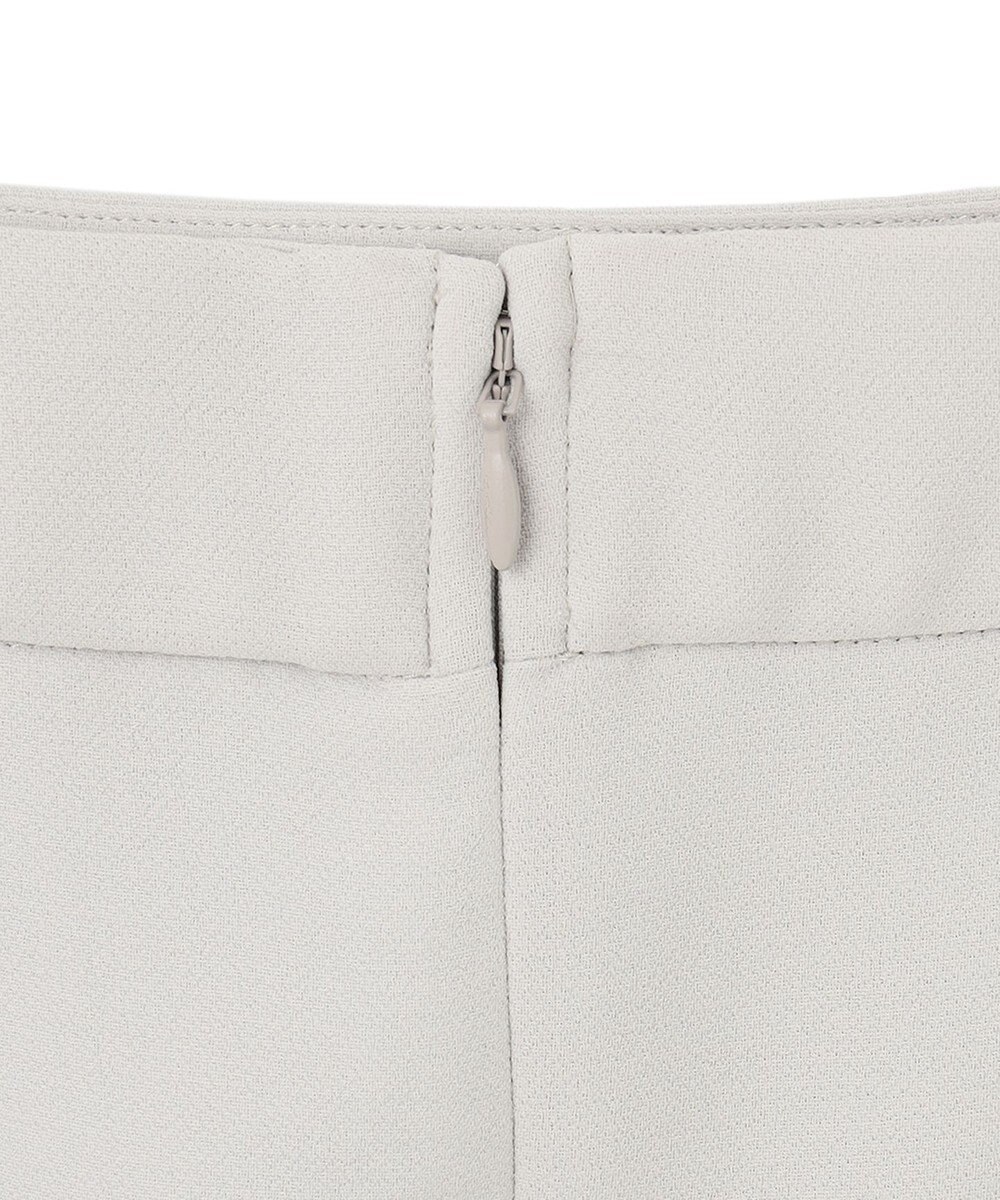 ICB L 【洗える】 ダブルクロスクレープ スカート 