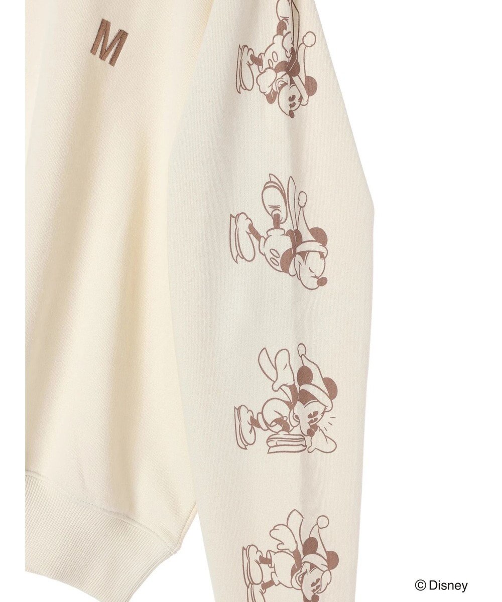 Green Parks Ｄｉｓｎｅｙ／裏毛袖プリントスウェット 