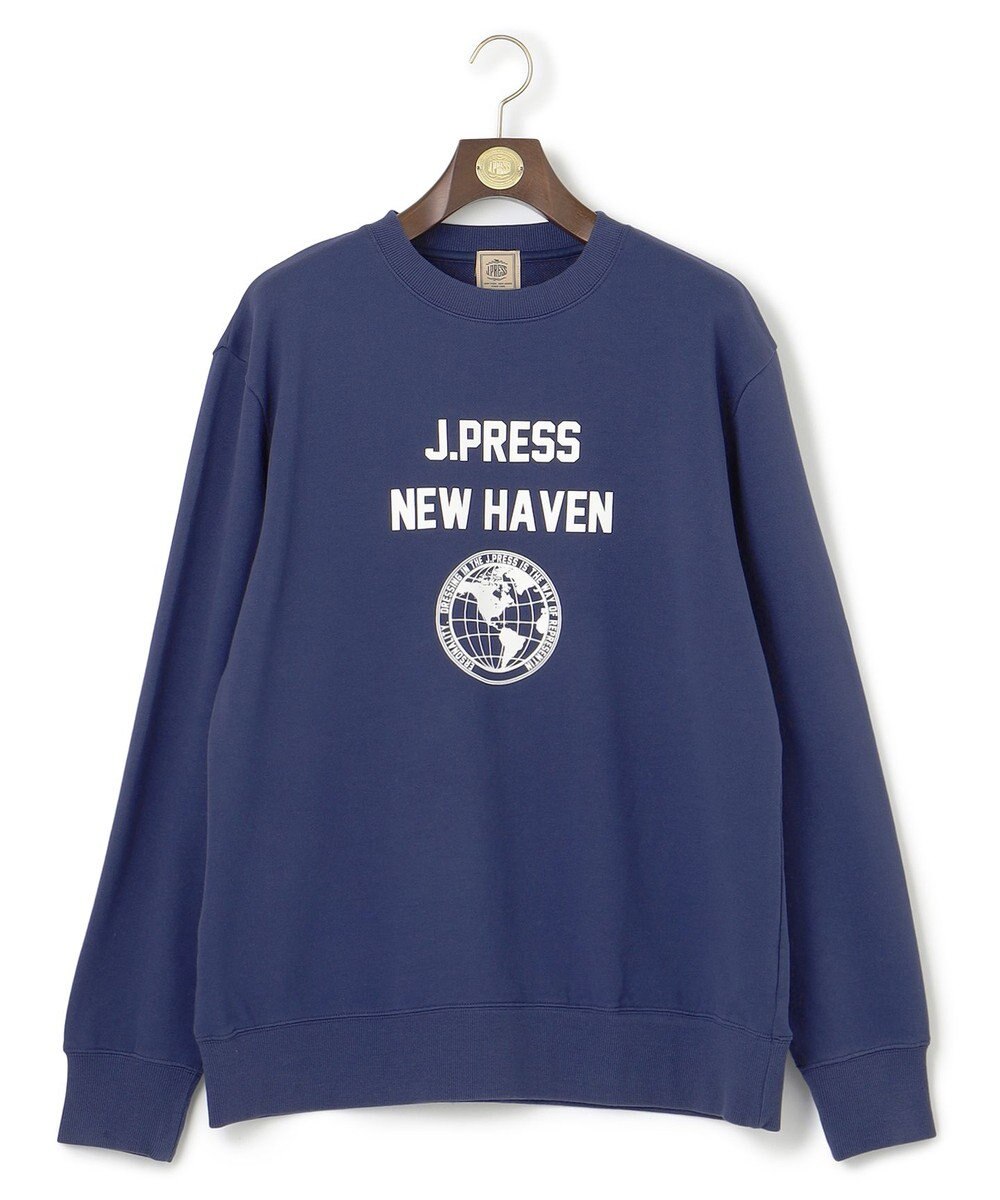 J.PRESS MEN 【WEB・一部店舗限定】フロントプリントスウェット 