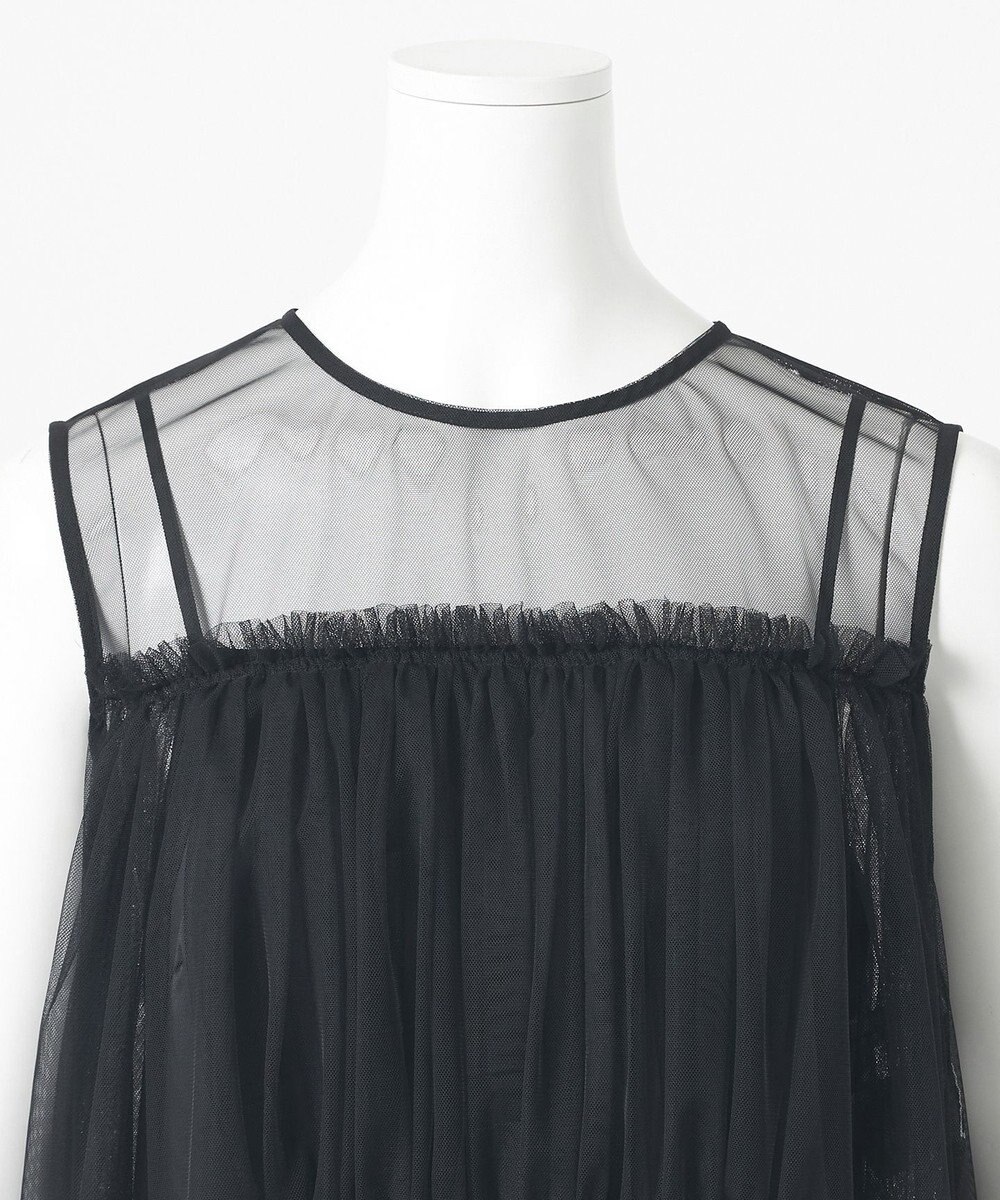 23区 【GOLD LABEL】ソフトチュール ワンピース 