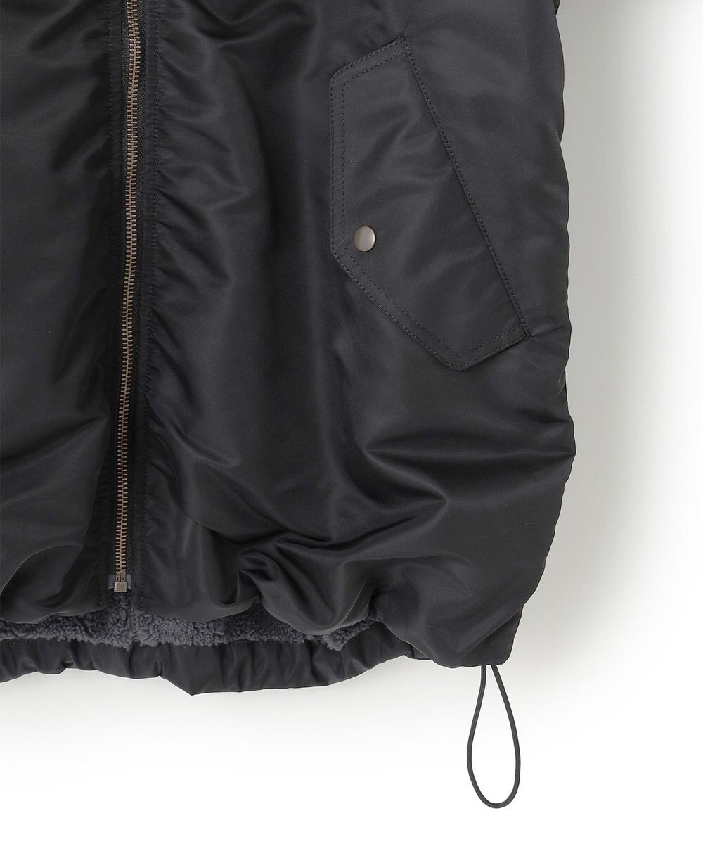 23区 S 【SLOW/一部店舗限定】リバーシブルボアコンビ ブルゾン 