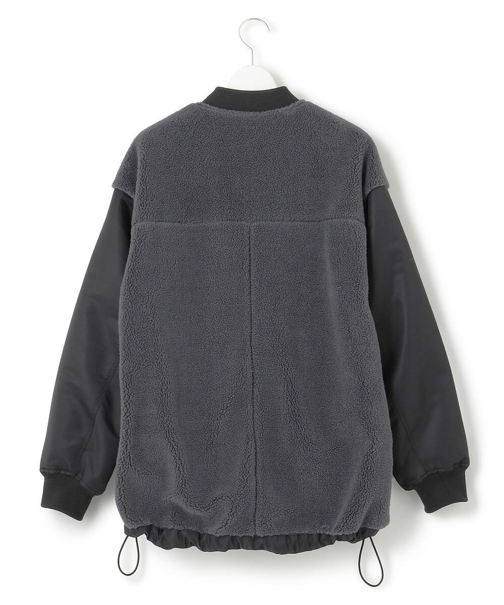 23区 S 【SLOW/一部店舗限定】リバーシブルボアコンビ ブルゾン 