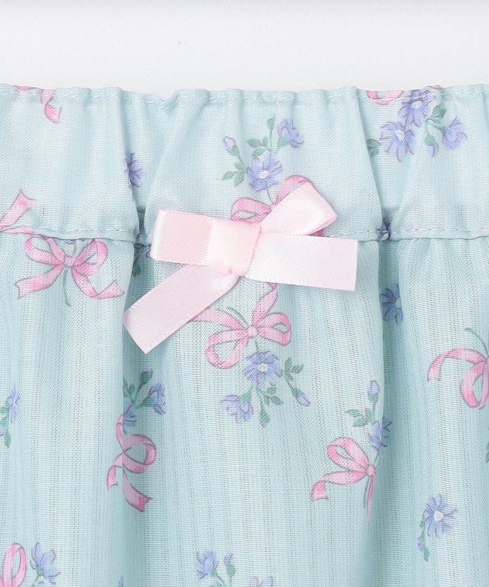 ANY KIDS フラワー×リボン スカパン 