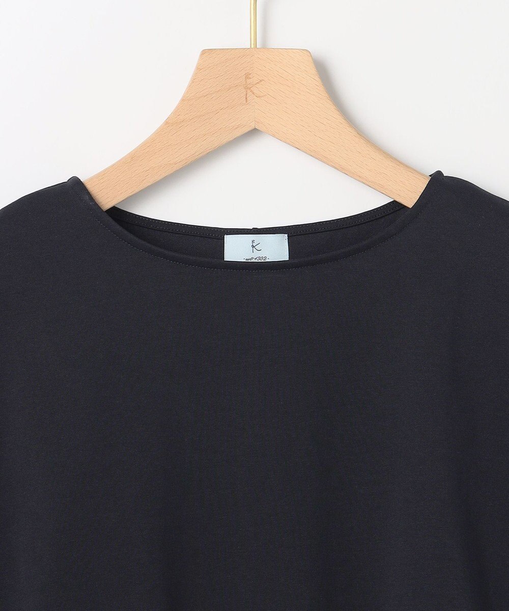 組曲 【先行予約】GIZAコットンチュールコンビ カットソー 