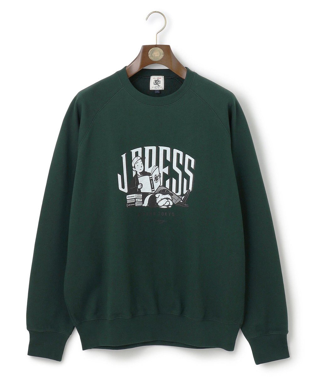 J.PRESS MEN 【AaronChang】【UNISEX】プリントスウェット シャツ 