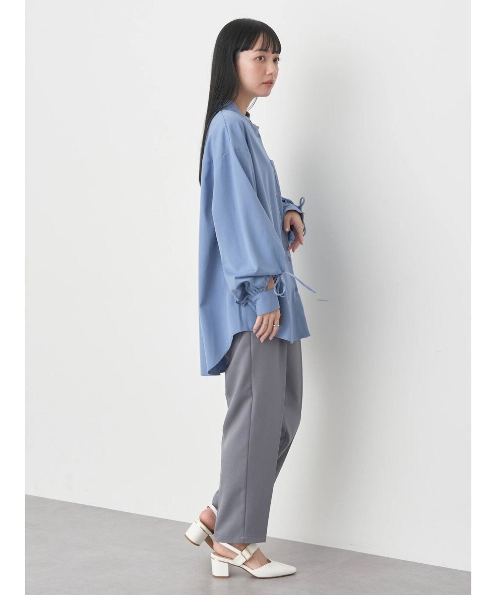 earth music&ecology リボンポイントシャツチュニック 