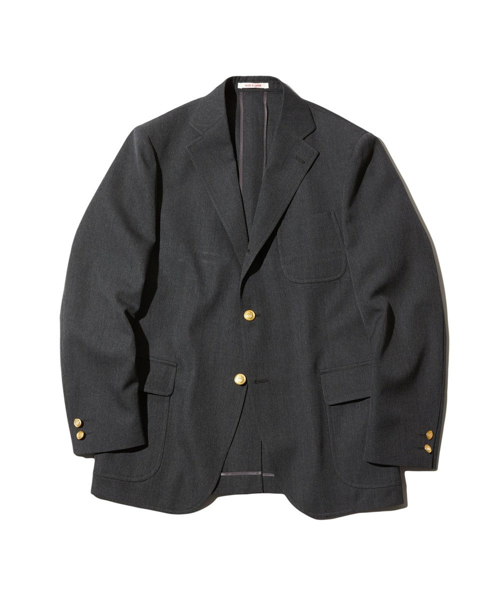 J.PRESS MEN 【J.PRESS ORIGINALS】MAGIC CUBA GABARDINE 3B BLAZER / JAPAN MADE グレー系