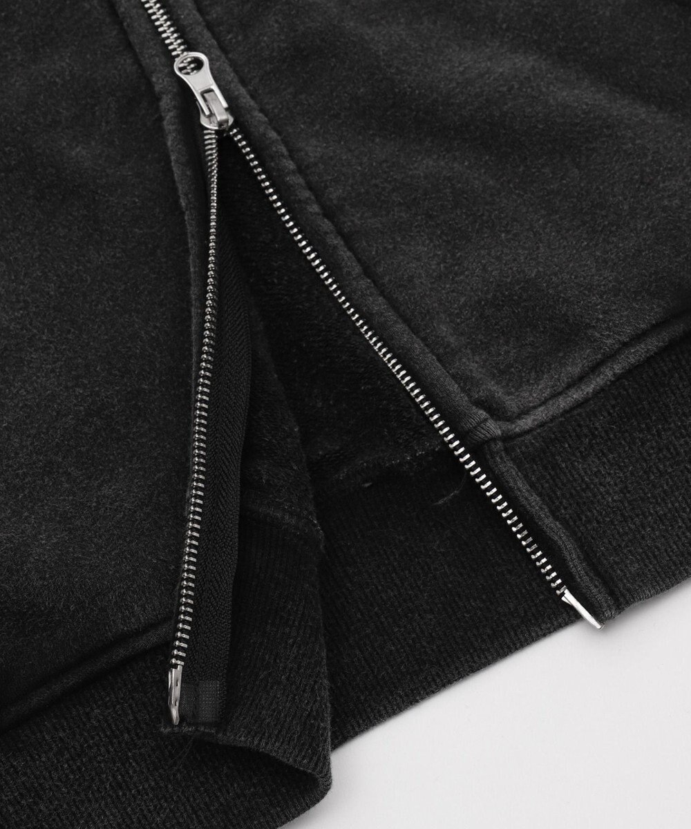 WEGO 【ユニセックス着用ITEM】ショートノースリーブZIPパーカー 