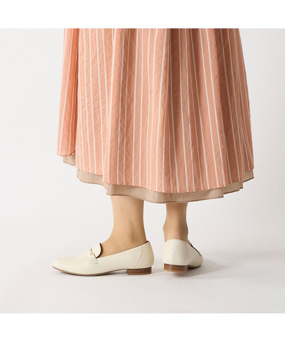 ing <ing>スクエアトゥビットローファー 