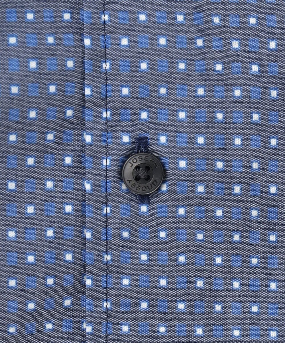 JOSEPH ABBOUD 【ストレッチ・洗える】ストレッチ プリント シャツ 