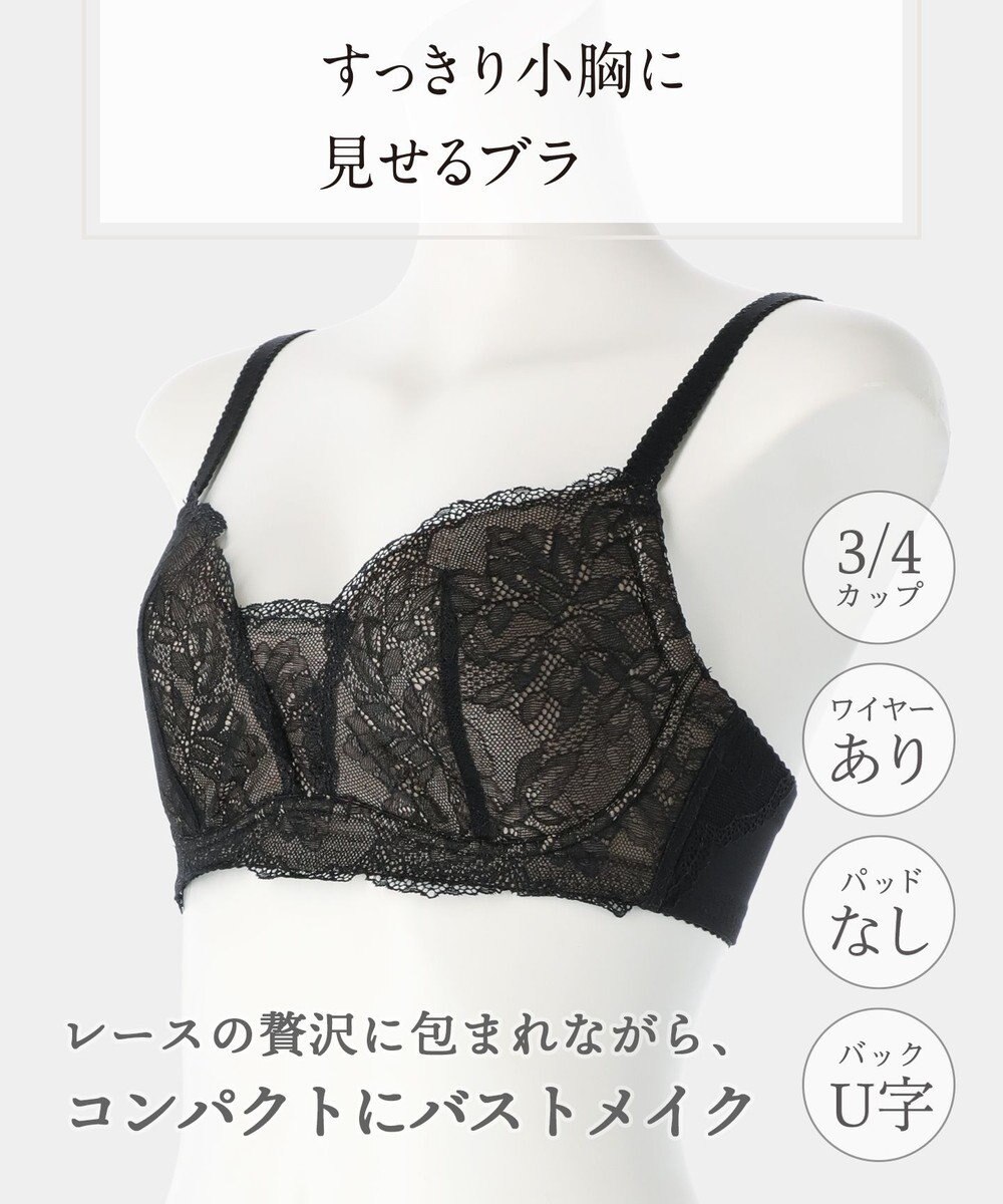 Wing Wing Lesiage 【1000シリーズ】 3/4カップブラ PB1001 ウイング／ワコール 