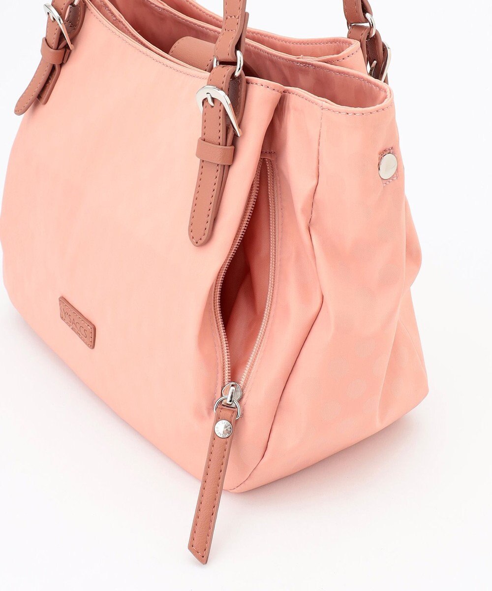 Y'SACCS ポーチ付きドットジャカードトート 