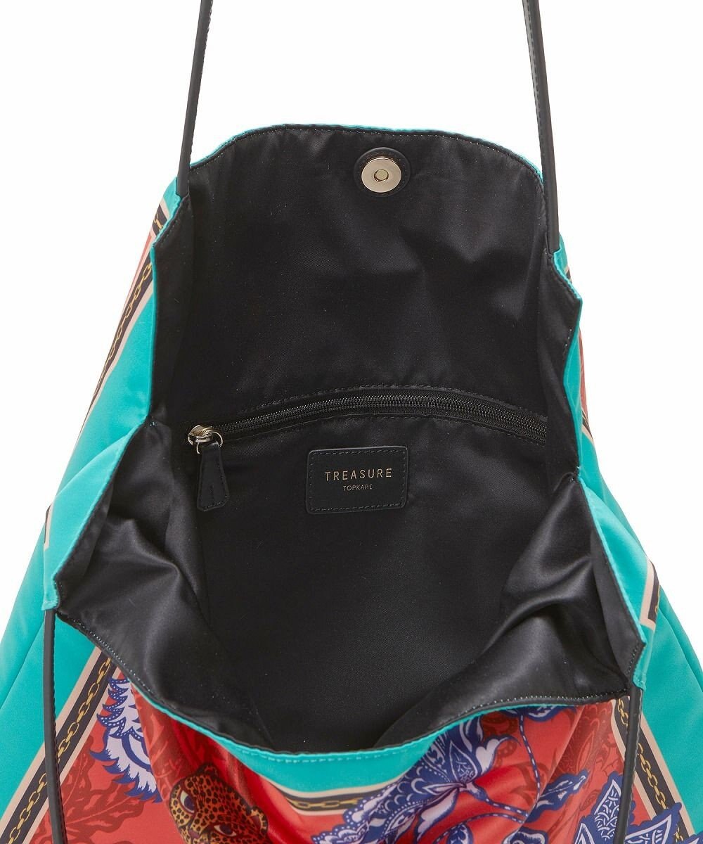 TOPKAPI 【MIHO MURAKAMI × TREASURE TOPKAPI コラボ】 サテン トートバッグ 