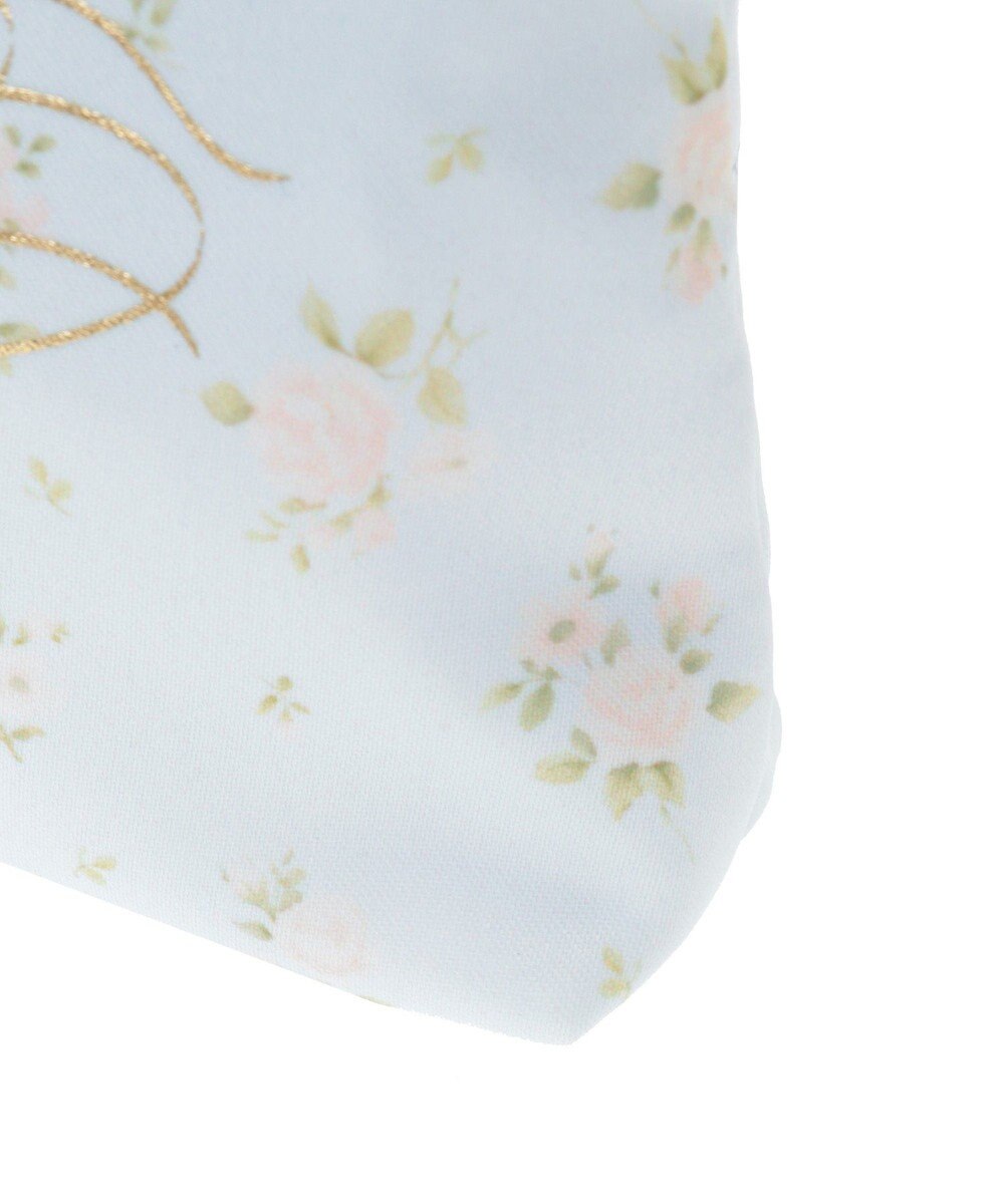 Maison de FLEUR ローズプリントティッシュケース 