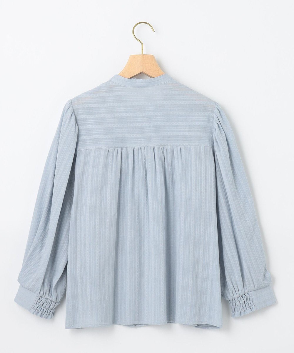 組曲 ドビーストライプ ブラウス 