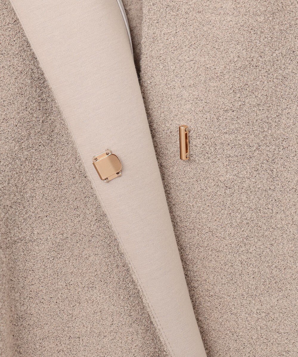 J.PRESS LADIES S ブークレー ノーカラーアウター 