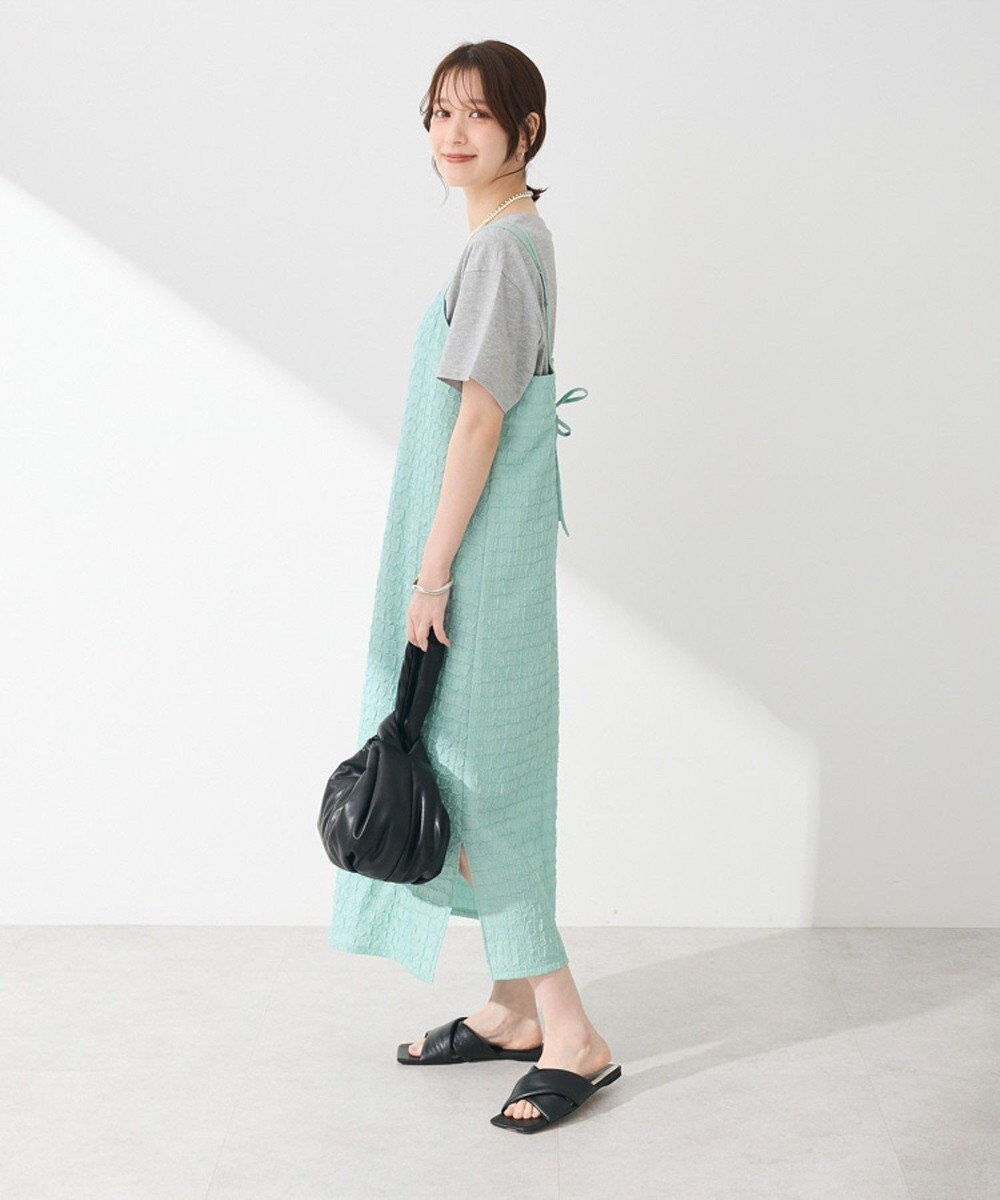 Green Parks 表面感キャミワンピース 
