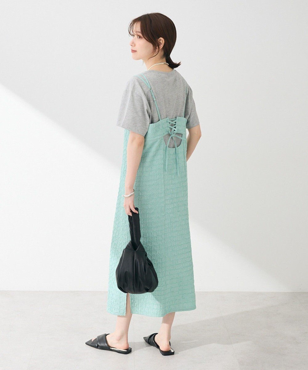 Green Parks 表面感キャミワンピース 