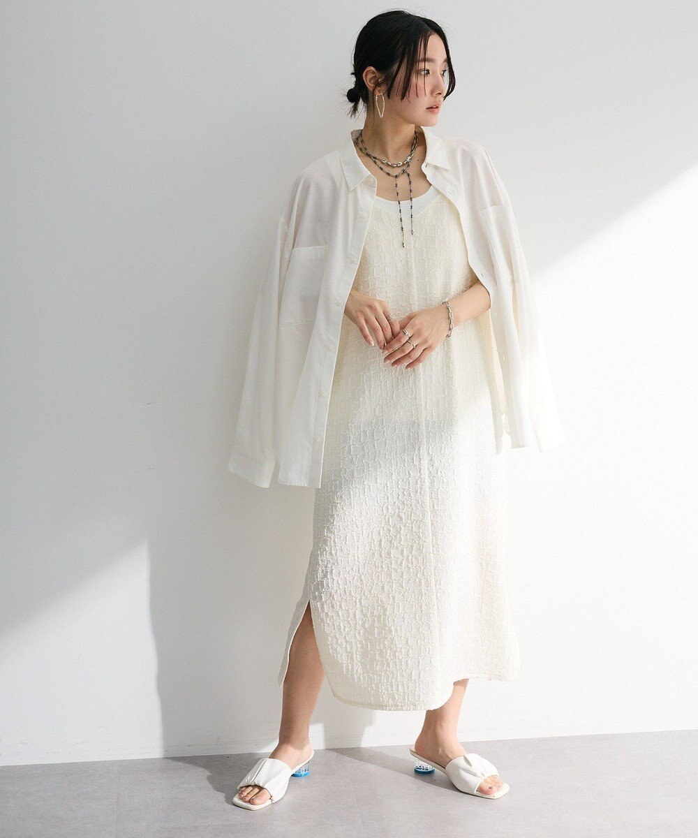 Green Parks 表面感キャミワンピース 