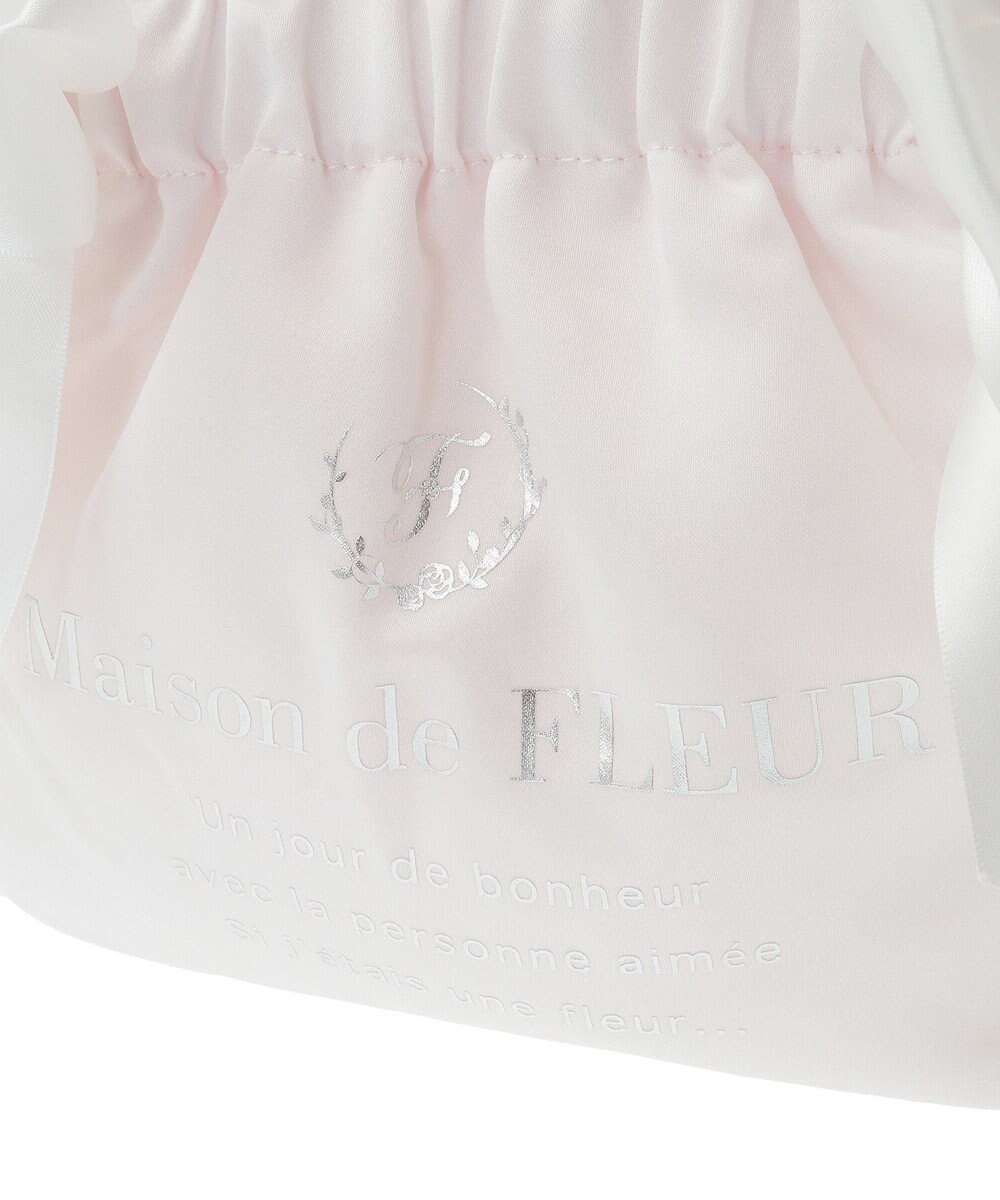 Maison de FLEUR ダブルリボン2Wayトートバッグ 