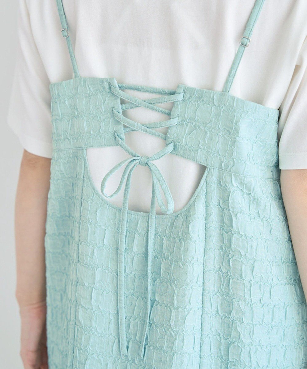 Green Parks 表面感キャミワンピース 