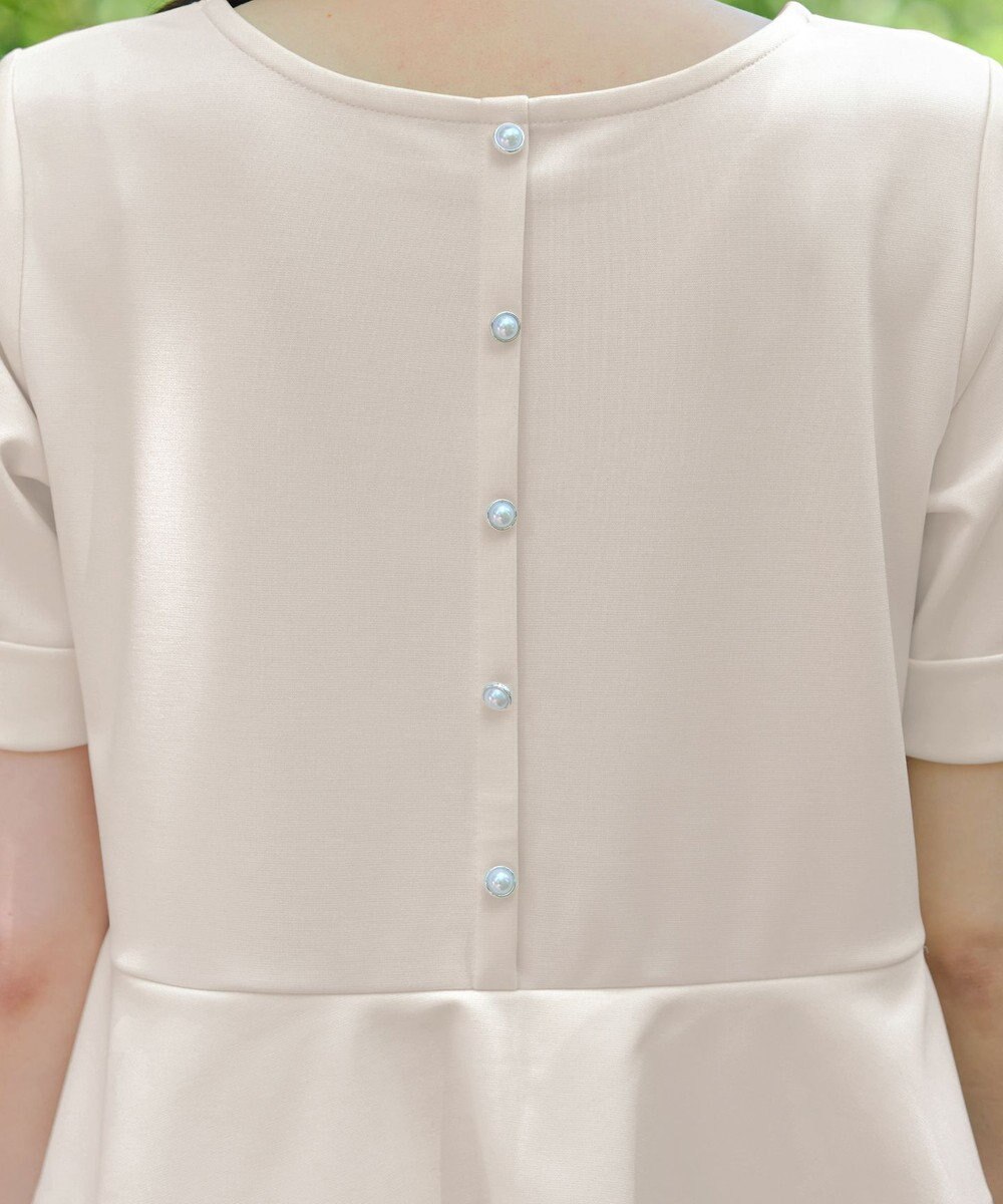 Tiaclasse 【洗える】バックフリルカットソー 